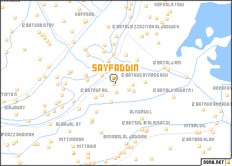 map of Sayf ad Dīn