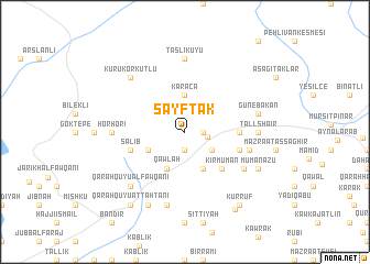 map of Sayftak
