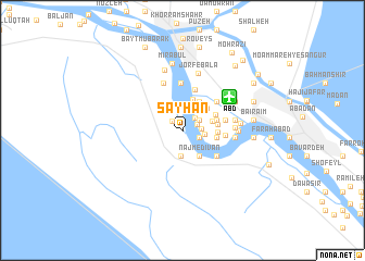 map of Sayḩān