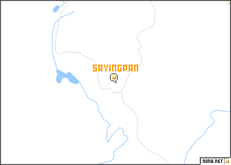 map of Sayingpan