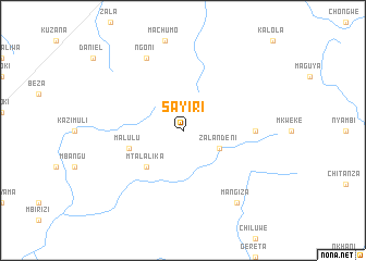 map of Sayiri