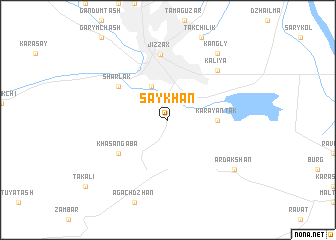 map of Saykhan