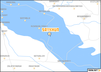 map of Saykhun