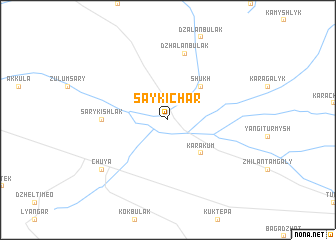 map of Say-Kichar