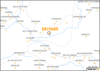 map of Saykwan