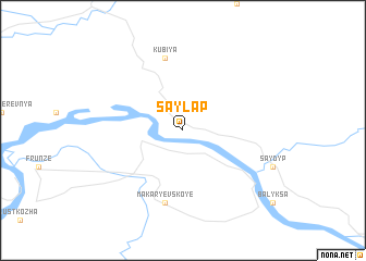 map of Saylap