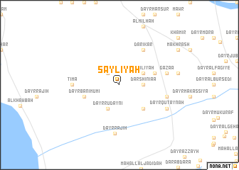 map of Saylīyah