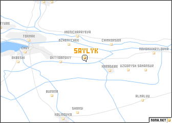 map of Saylyk