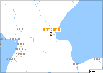 map of Sayoang