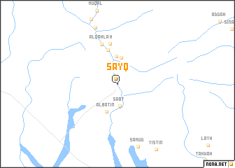 map of Sayq