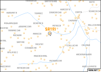 map of Sayri