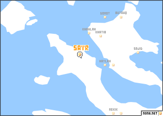 map of Sayr