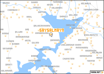 map of Saysalmayn