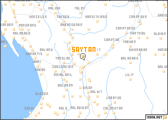 map of Saytan