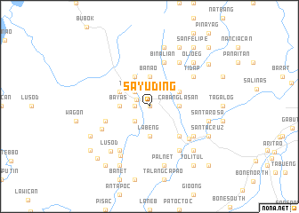 map of Sayuding