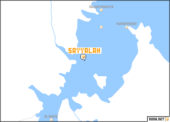 map of Sayyālah