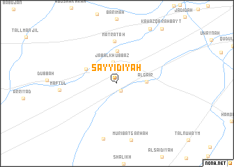 map of Sayyidīyah