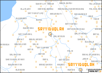 map of Sayyid ‘Uqlah