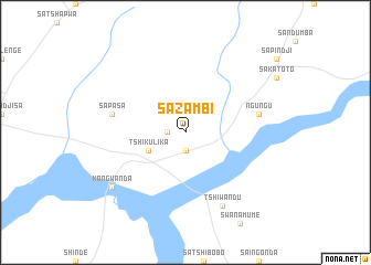 map of Sazambi