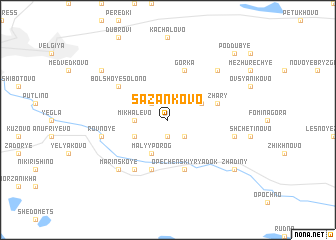 map of Sazankovo