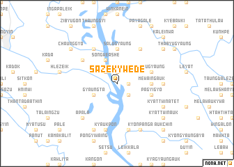 map of Saze Kywèdè