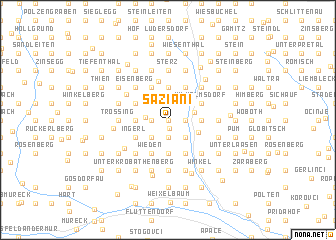 map of Saziani