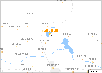 map of Sazoba