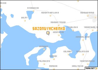 map of Sazon-Dymchenko