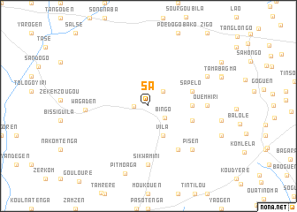 map of Sa