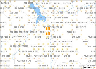 map of Sá