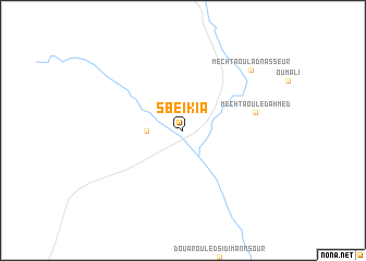 map of Sbeïkia