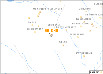 map of Sbikha