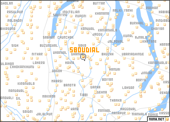 map of Sboudiāl