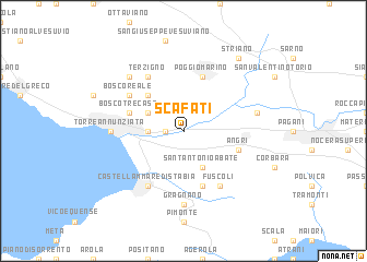 map of Scafati