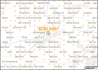 map of Scailmont