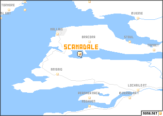 map of Scamadale