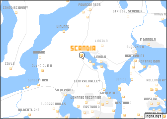 map of Scandia