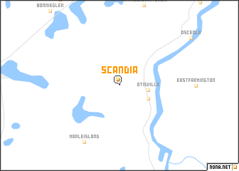 map of Scandia