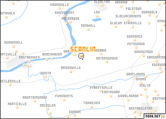 map of Scanlin