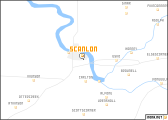 map of Scanlon