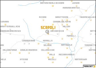 map of Scapoli