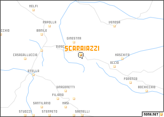 map of Scaraiazzi