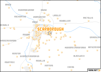 map of Scarborough