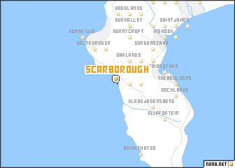 map of Scarborough