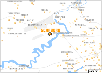 map of Scarboro