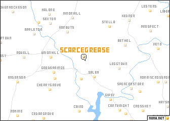 map of Scarce Grease