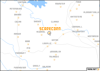 map of Scarecorn