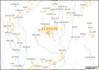 map of Scarema