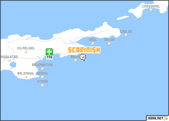 map of Scarinish