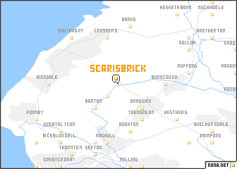 map of Scarisbrick